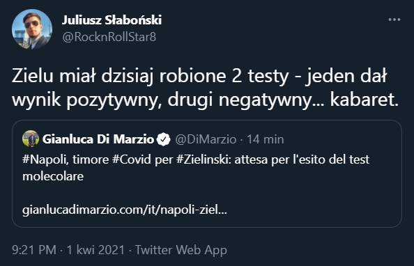 ZAMIESZANIE z Piotrem Zielińskim! Miał dziś robione dwa testy i...